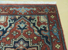 2' X 3' Handmade India Floral Oriental Wool Rug Carpet Vegetable Dye Rusted Red - Jewel Rugs