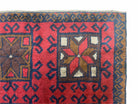 Baluch Rug 3x5 Baluchi Rug Afghani Rug Afghan Tribal Rug Handmade Afghan Rug Afghanistan Rug Red Blue Tribal Rug - Jewel Rugs