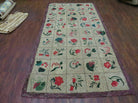 4' X 8' Vintage Handmade American Made Hooked Rug Nice - Jewel Rugs