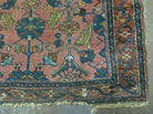 3' X 6' Antique Handmade Turkish Wool Rug Veg Dyes Red Low Pile - Jewel Rugs