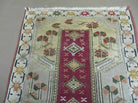 3' X 5' Vintage Handmade Turkish Turkey Oushak MILAS Wool Accent Rug Carpet Nice - Jewel Rugs