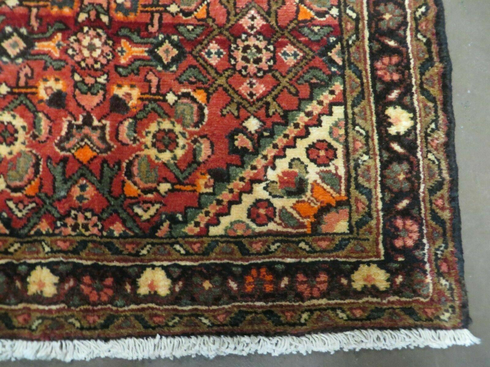 3' 4"X 10' 6" Antique Handmade Turkish Wool Runner Rug - Jewel Rugs