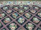 8' X 11' Handmade English Aubusson Needlepoint Wool Rug Shandong Carpet Nice - Jewel Rugs