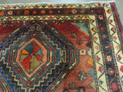 3' 6" X 10' Antique Handmade Turkish Wool Runner Rug Nice - Jewel Rugs