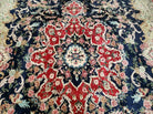 9' X 12' Vintage Handmade Indian Kashmiri Silk Rug Carpet Nice - Jewel Rugs