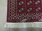 3' X 5' Vintage Handmade Pakistan Bokhara Turkoman Balouch Wool Rug - Jewel Rugs