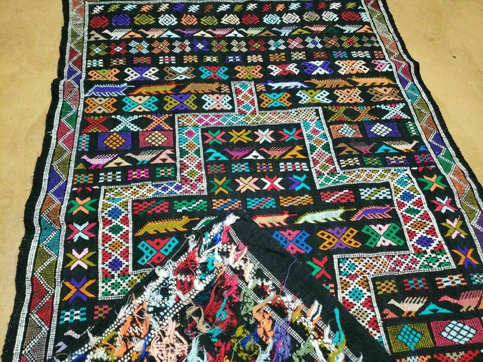 4' X 6' Handmade Indian Wool Kilim Flat weave Rug - Jewel Rugs