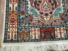 3' 3 X 5' Vintage Handmade India Kashmir Rug Birds Tree Of Life Vegy Dyes Nice - Jewel Rugs