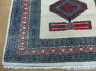 4' X 6' Vintage Handmade Bokhara Turkoman Pakistan Wool Rug Carpet Nice - Jewel Rugs