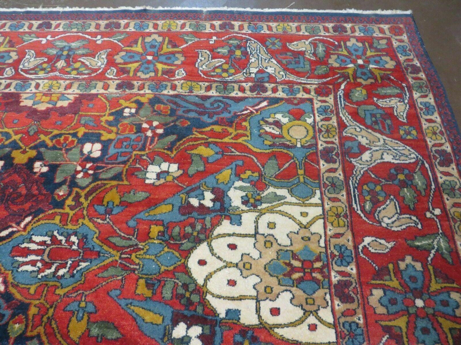 8' X 11' Antique Handmade Fine Turkish Wool Rug Carpet Colorful Nice - Jewel Rugs