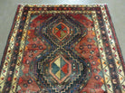 3' 6" X 10' Antique Handmade Turkish Wool Runner Rug Nice - Jewel Rugs