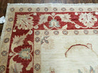 10' X 14' Vintage Handmade PESHAVAR CHOBI Pakistani Agra wool Carpet Nice - Jewel Rugs