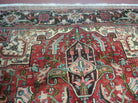 7' X 10' Vintage Handmade India Oriental Floral Hand Knotted Wool Rug Nice - Jewel Rugs