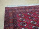 4' X 6' Vintage Handmade Bokhara Turkoman Pakistan Wool Rug Carpet Red - Jewel Rugs