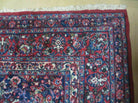 9' X 12' Antique India Oriental Floral Medallion Handmade Wool Rug Organic Dye - Jewel Rugs