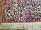 8' 8" X 10' 6" Karastan Multicolor Panel Kirman # 717 Wool Rug American Beauty - Jewel Rugs