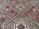 5' X 9' Antique 1880s Handmade Caucasian Shirvan Wool Rug Carpet Estate Found Nice - Jewel Rugs