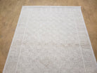 3x5 Karastan Rug Chaumiere Collection, Kara-Loc, Design #291/9866, Creme Color, Textured Squares II Patern, 3'6" x 5' 3" Carpet - Jewel Rugs