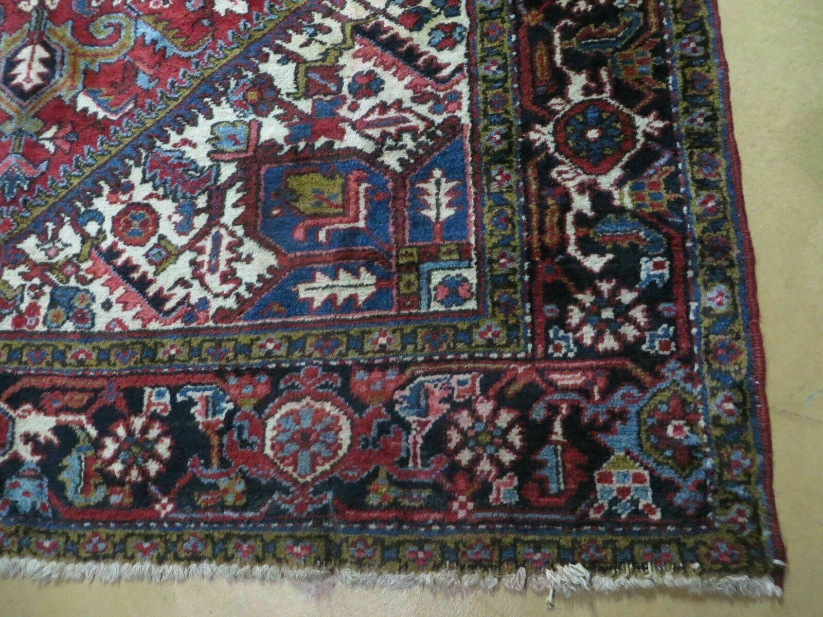 6'6" X 9' Antique Handmade Turkish Wool Rug Nice - Jewel Rugs