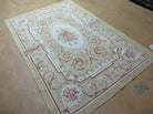 4' X 6' Handmade French Aubusson Weave Savonnerie Design Needlepoint Rug Nice - Jewel Rugs