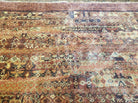 8' x 11' 7" Hand Finished Couristan Modern Contemporary Wool Rug Belgium Brown - Jewel Rugs