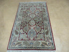 2' 7" X 4' Vintage Handmade India Wool Rug Veg Dyes Nice - Jewel Rugs