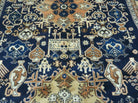 6' X 9' Vintage Handmade Knotted Turkish Caucasian Design Wool Rug Nice - Jewel Rugs