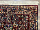 5.9 x 9 Karastan Rug Red Sarouk Rug #785, Karastan Wool Rug, Karastan Carpet, Original 700 Series Vintage Karastan Oriental Rug Discontinued - Jewel Rugs