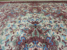 8' X 10' Vintage Handmade Chinese Art Deco Peking Nichols Wool Rug Flowers Nice - Jewel Rugs