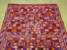 4' X 6' Handmade Indian Wool Kilim Flat weave Rug - Jewel Rugs