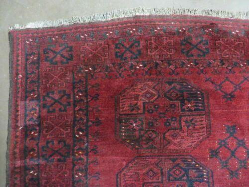 9' X 11' Antique Handmade Afghan Bashir Turkoman Bokhara Balouch Wool Rug # 721 - Jewel Rugs