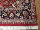 9' X 12' Vintage Handmade Oriental Pak Pakistan Floral Wool Area Rug Red Nice - Jewel Rugs