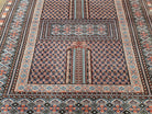 Vintage Turkoman Bokhara Rug 4x6, Four Seasons Pakistan Bukhara Turkmen Engsi Yamud Carpet, Fine Tribal Rug, Wool, Hand-Knotted, Brown, Nice - Jewel Rugs