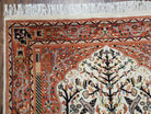 Tree of Life Rug, Kashmiri Rug, Hand-Knotted Rug, Wool Rug, Indian Rug, Unique Rug, 4x6 Rug, Pictorial Rug, Vintage Rug, Persian Rug - Jewel Rugs