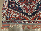 4' X 4' 4" Antique Handmade Turkish Oriental Bergema Wool Veg Dyes Tribal Collectible Rug - Jewel Rugs