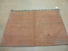 2.5' X 4' Antique Handmade Turkoman Tribal Wool Rug Cushion Case Yamud Stripped - Jewel Rugs