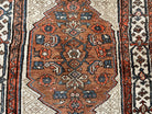 Rare Persian Tribal Runner Rug 3.5 x 10, Sarab Serab Kalegy Carpet, Antique 1920s Collectible Geometric Medallion Oriental Wool Runner, Hand Knotted, Camel Hair Color - Jewel Rugs