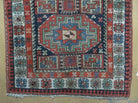 3 '4" X 10' Vintage Handmade Turkish Kazak Caucasian Wool Runner Rug Red Nice - Jewel Rugs