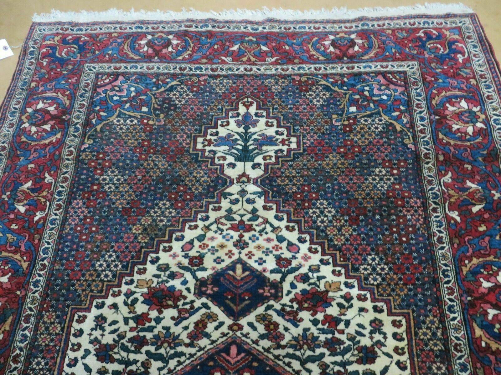 4' X 7' Vintage Handmade Turkish Floral Orient Medallion Wool Veg Dye Rug Nice - Jewel Rugs