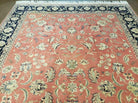 6' X 9' Vintage Fine Oriental Floral Handmade Wool Rug Vegetable Dyes Red Nice - Jewel Rugs