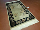 3' X 5' Handmade Art Deco Chinese Rug Plush Carving Accent Carpet 90 Lines - Jewel Rugs