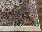 Karastan Kirman Rug, Karastan Floral Kirman #742, Wool Karastan Carpet, Vintage Karastan Area Rug, Original Karastan Rug, Large, 8'8" x 12' - Jewel Rugs