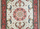 3' 4" X 5' Vintage Handmade Ultra Fine Floral Oriental Turkish Rug Carpet Wow - Jewel Rugs