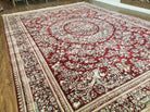 10' X 14' Vintage Handmade Oriental Wool Rug Carpet Organic Wine Red Nice - Jewel Rugs