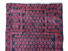 3x5 Handmade Tribal Wool Rug Baluchi Rug Afghan Rug Balouch Red 2.10 x 4.6 Nice - Jewel Rugs