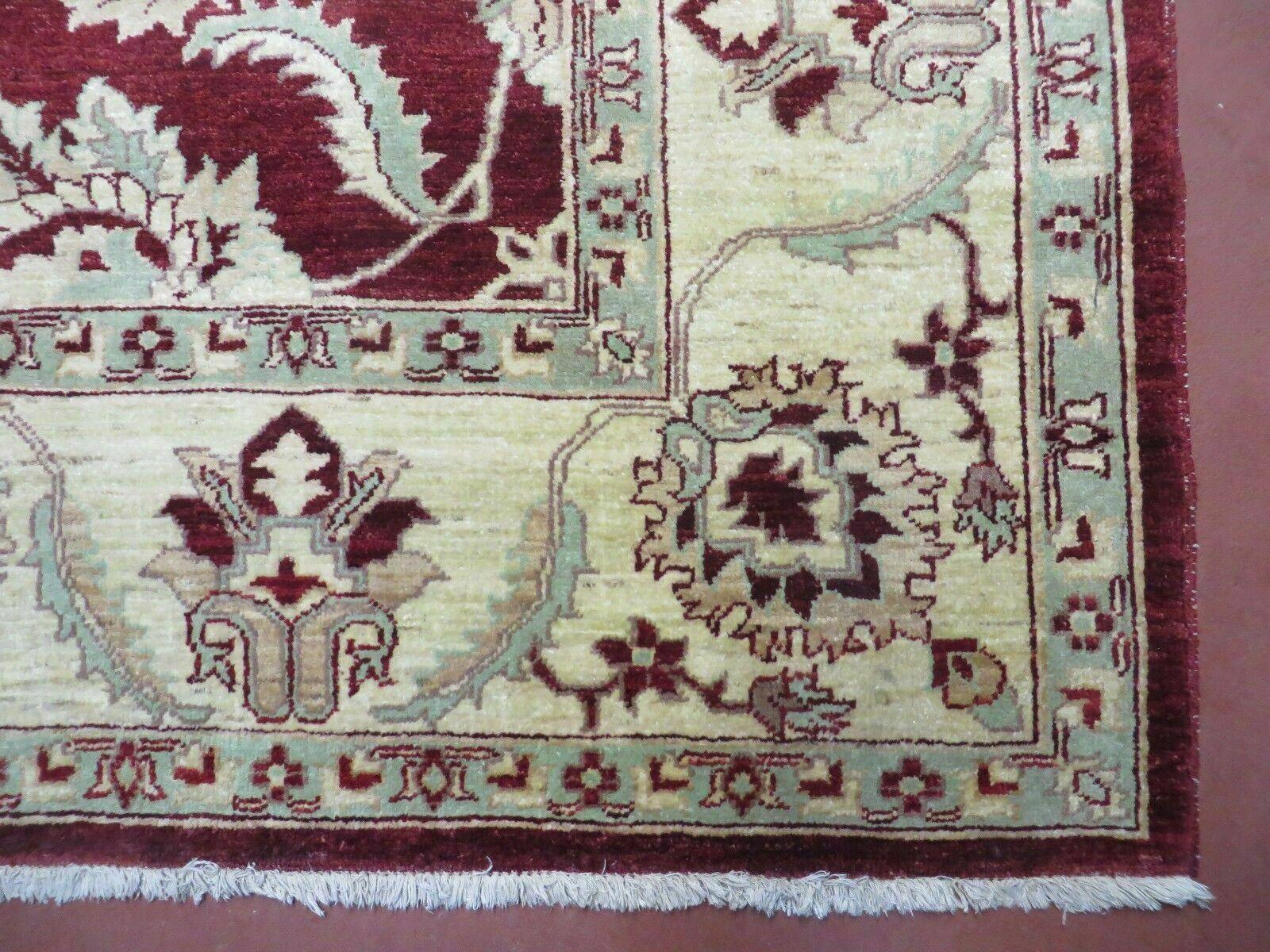 8' X 10' Vintage Fine Handmade Peshawar Agra Chobi Rug - Jewel Rugs