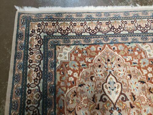 3' X 5' 3" Vintage Hand Made Oriental Floral Medallion Wool Rug Nice - Jewel Rugs