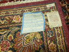 9' X 12' Antique Karastan Lanamar # 5528 Red Sarouk Wool Rug Beauty - Jewel Rugs