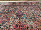 8' 8" X 15' Karastan Multicolor Panel Kirman # 717 Wool Rug American Beauty - Jewel Rugs