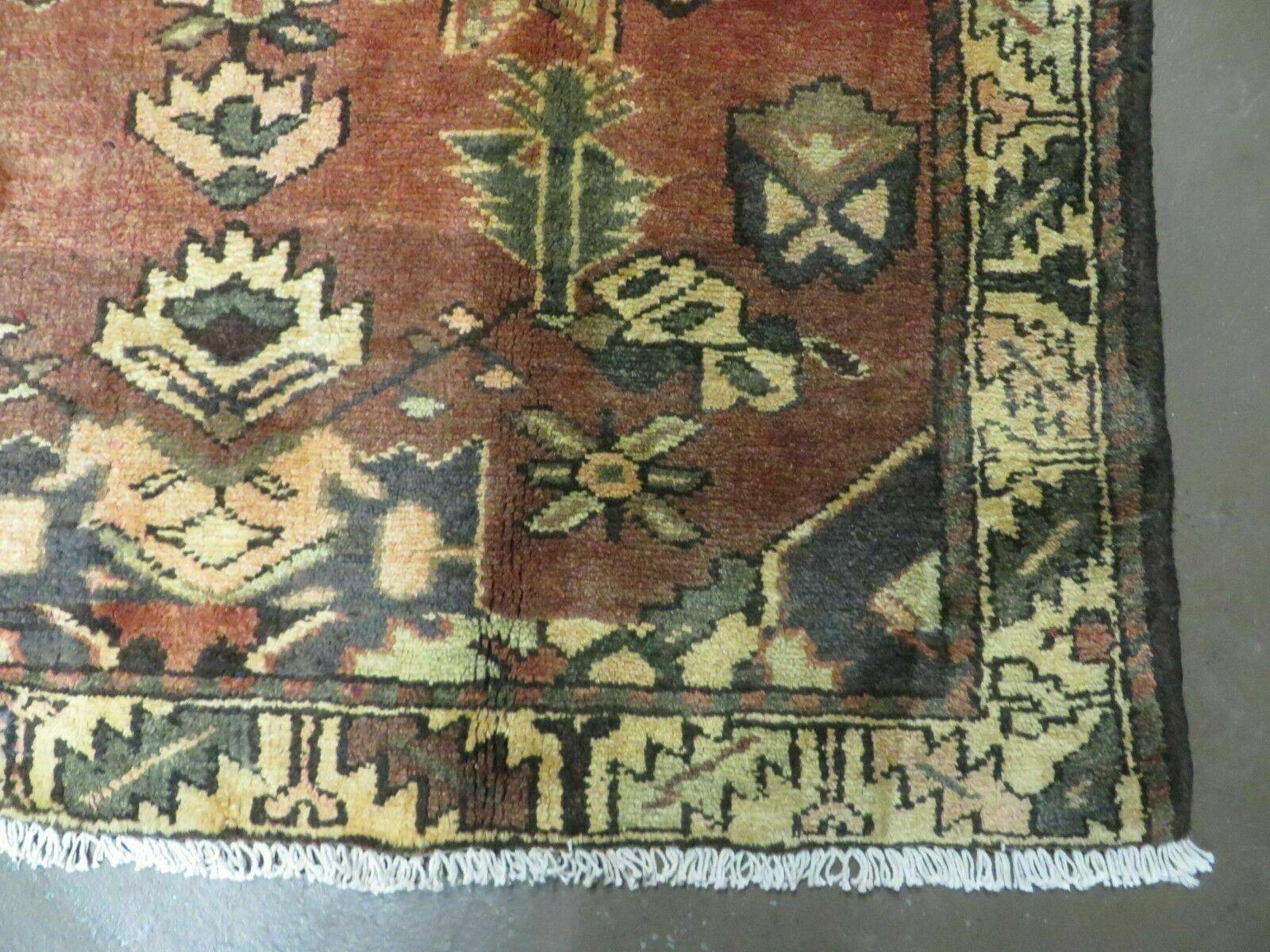 4' X 6' Antique 1920 Handmade Turkish Wool Rug Veg Dye Nice - Jewel Rugs